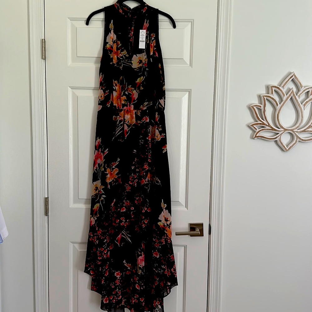 White House Black Market hi low dress